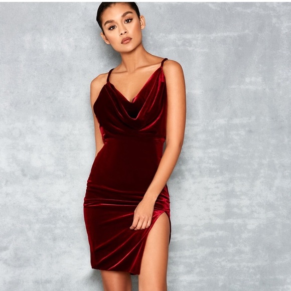 Mistress Rocks Red Velvet Homecoming Midi Dress | Color: Red | Size: S | Moriartykatie's Closet